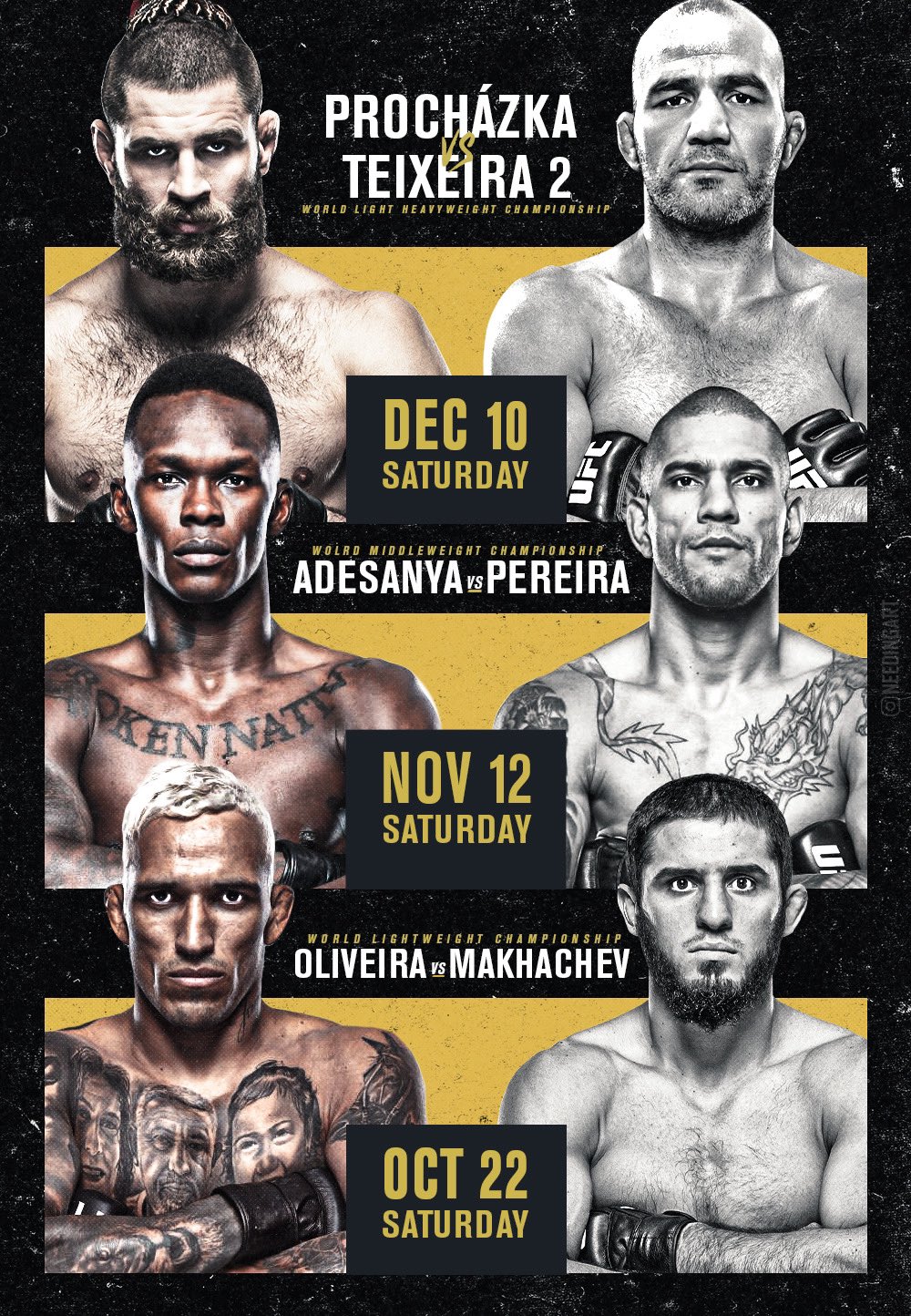 Previews for UFC 280 – UFC&nbsp;285