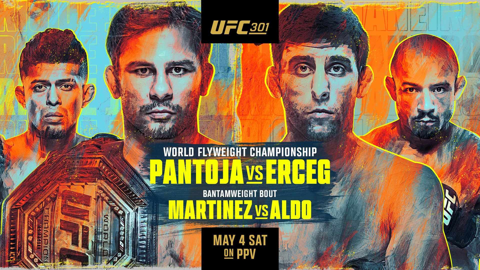 UFC 301: Pantoja vs Erceg – Picks, Predictions & Betting&nbsp;Card