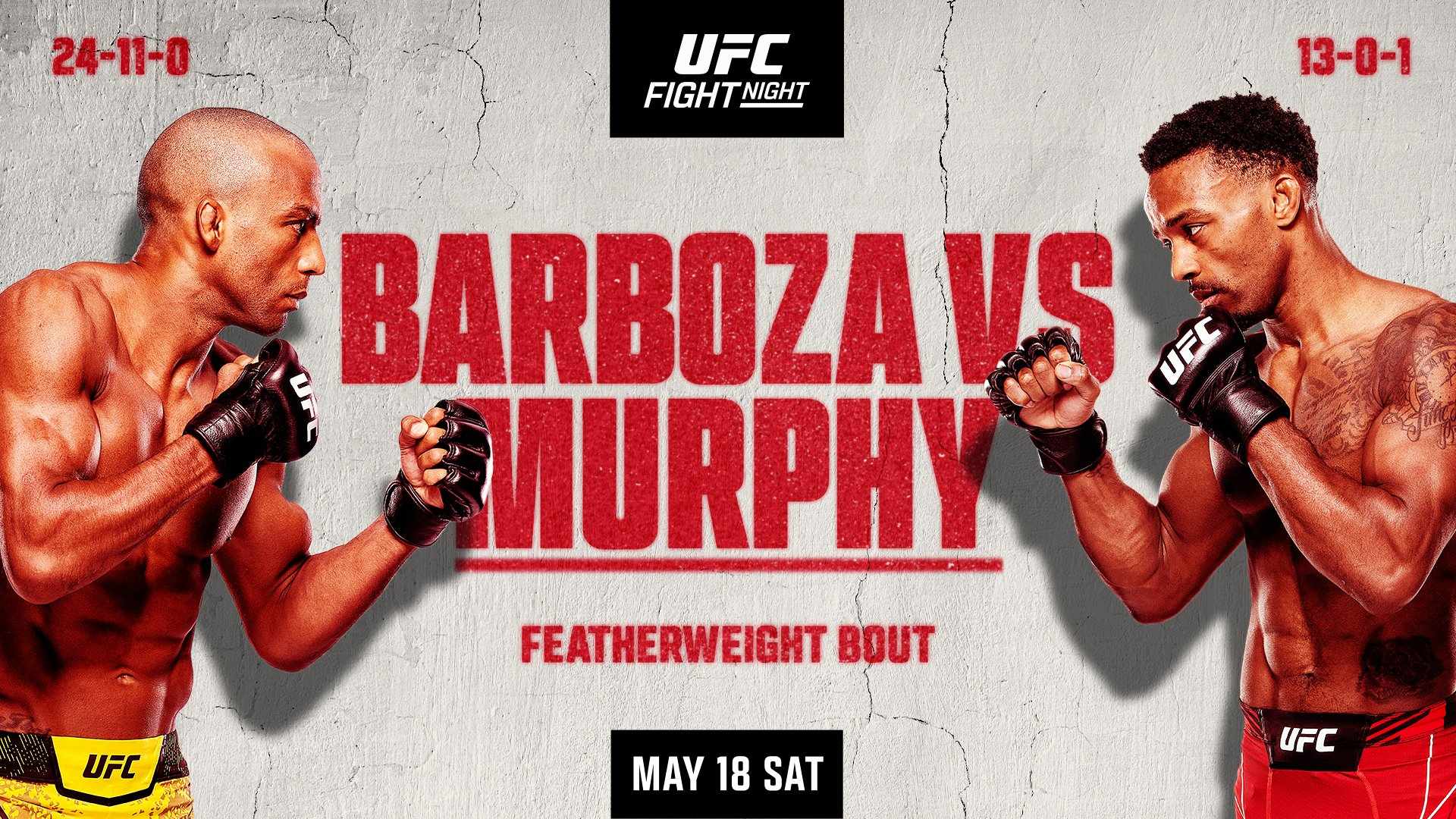 UFC Vegas 92: Barboza vs Murphy – Picks, Predictions & Betting Card