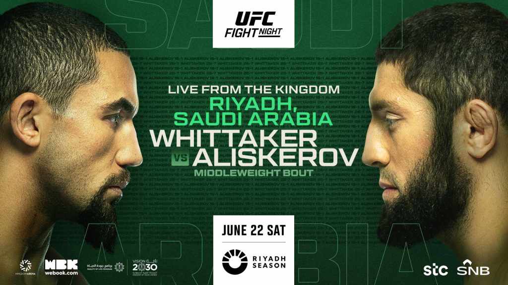 UFC Saudi Arabia: Whittaker vs Aliskerov – Picks, Predictions & Betting&nbsp;Card