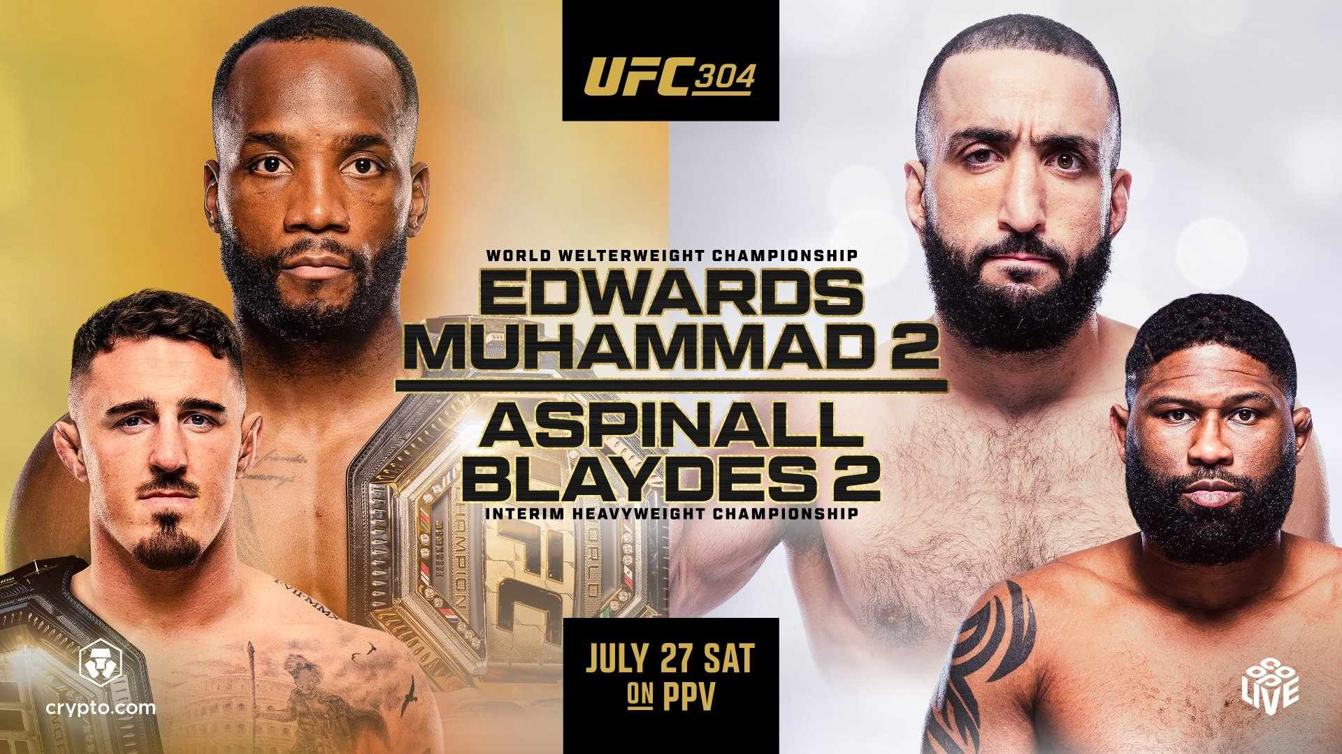 UFC 304: Edwards vs Muhammad 2 – Picks, Predictions & Betting&nbsp;Card