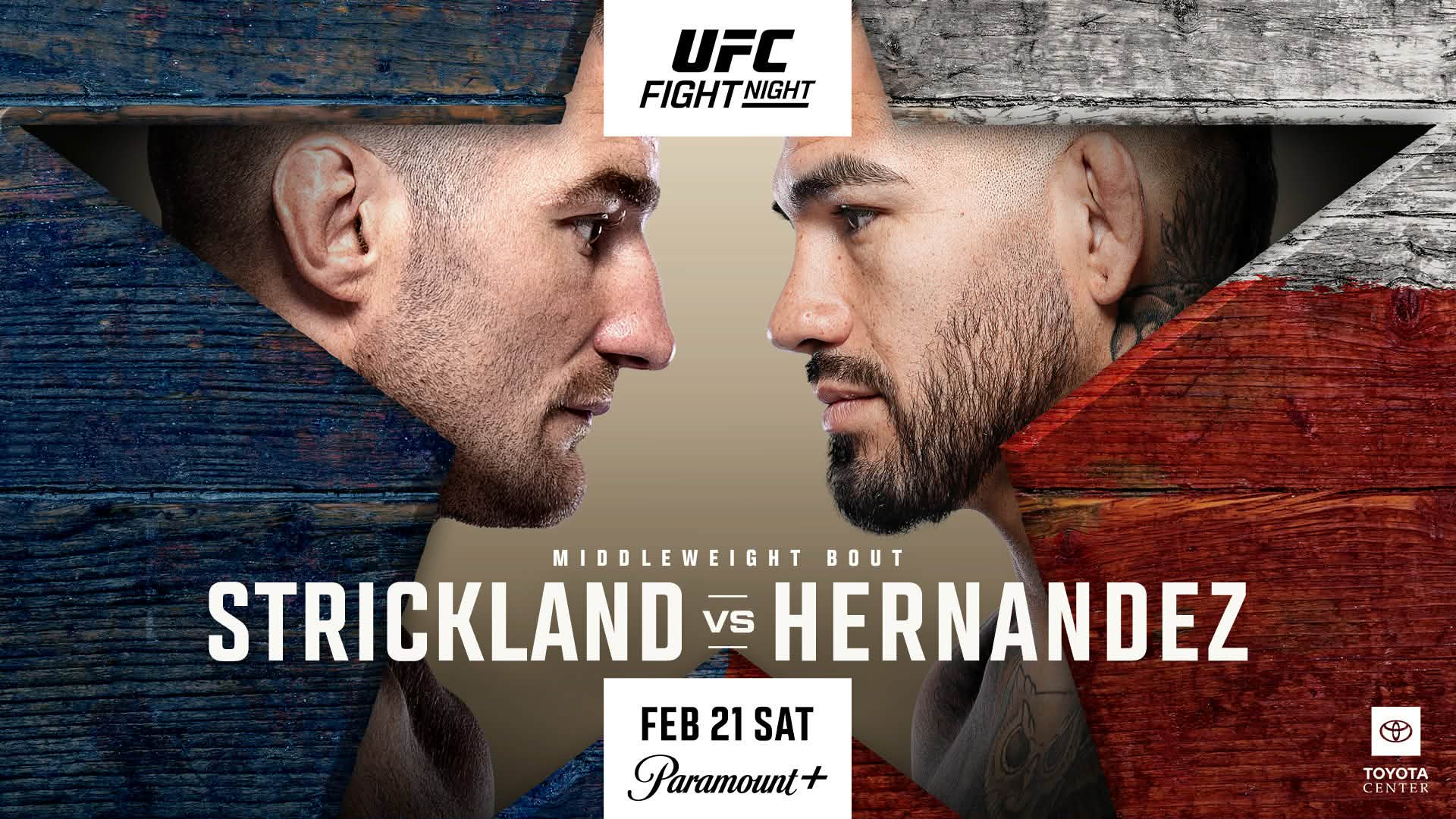 UFC Houston: Strickland vs Hernandez – Picks, Predictions & Betting Card